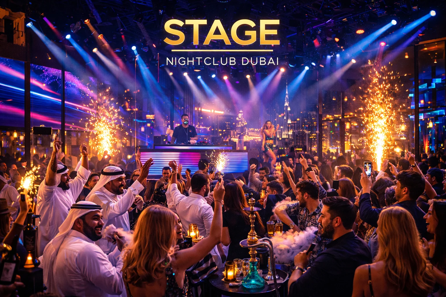 Stage Nightclub Dubai elite nightlife