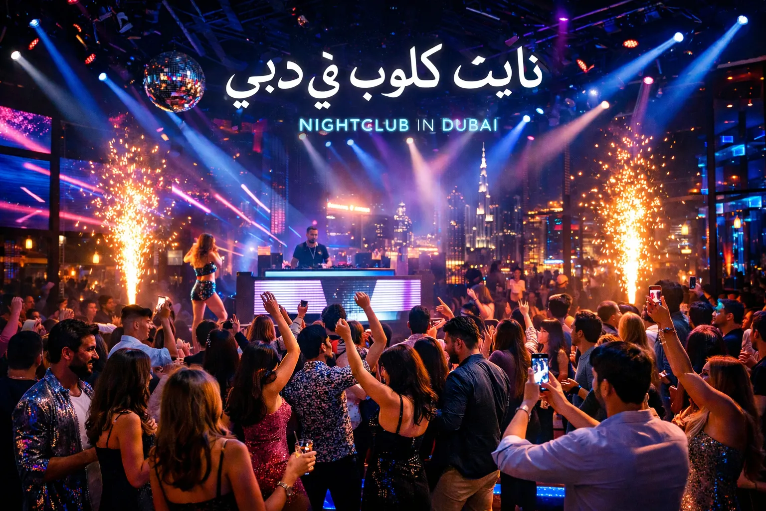 نايت كلوب في دبي موسيقى وحفلات رائعة